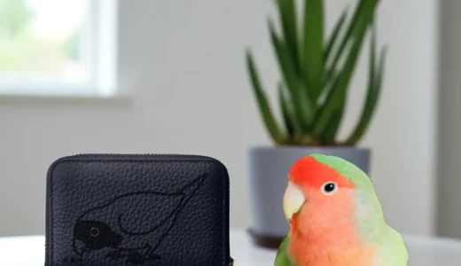【コザクラインコの革財布】限定販売の案内はこちら