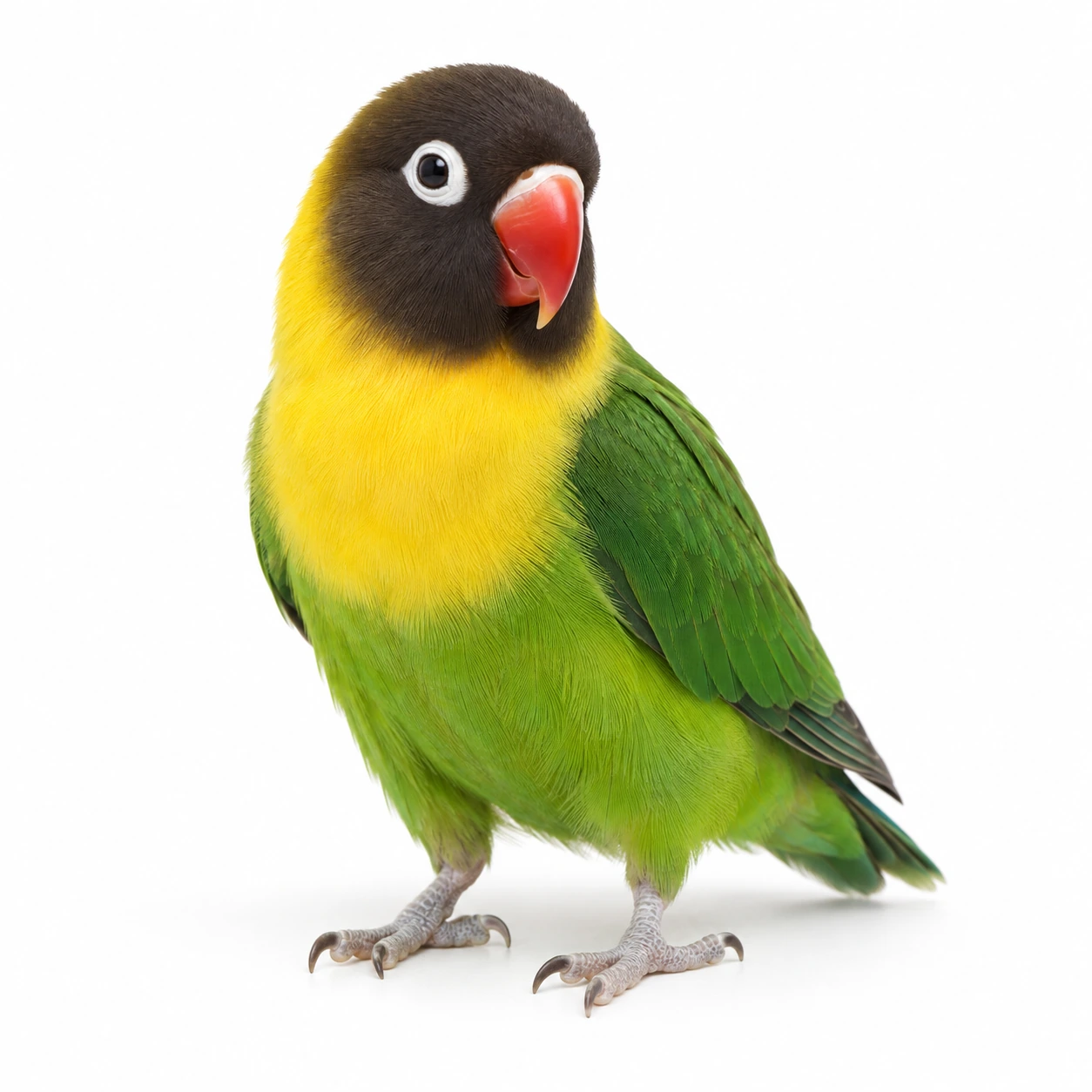 キエリクロボタンインコの代表画像